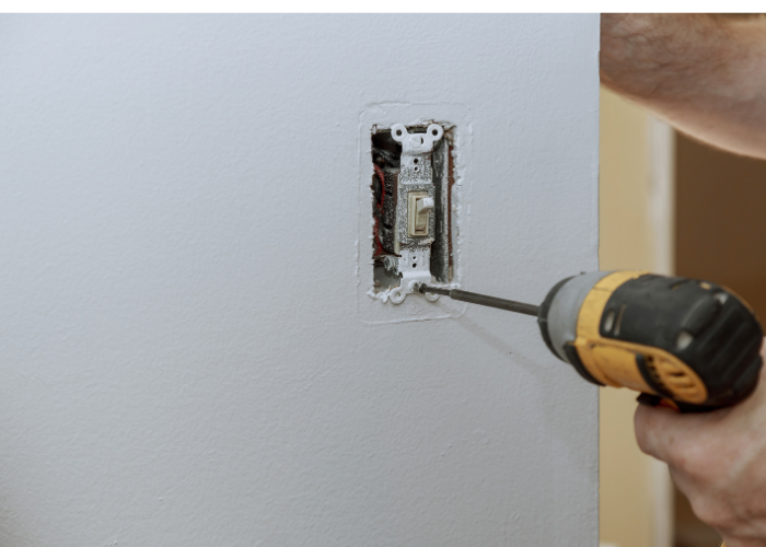 Commercial building electrical service installed by Silver Star Electric